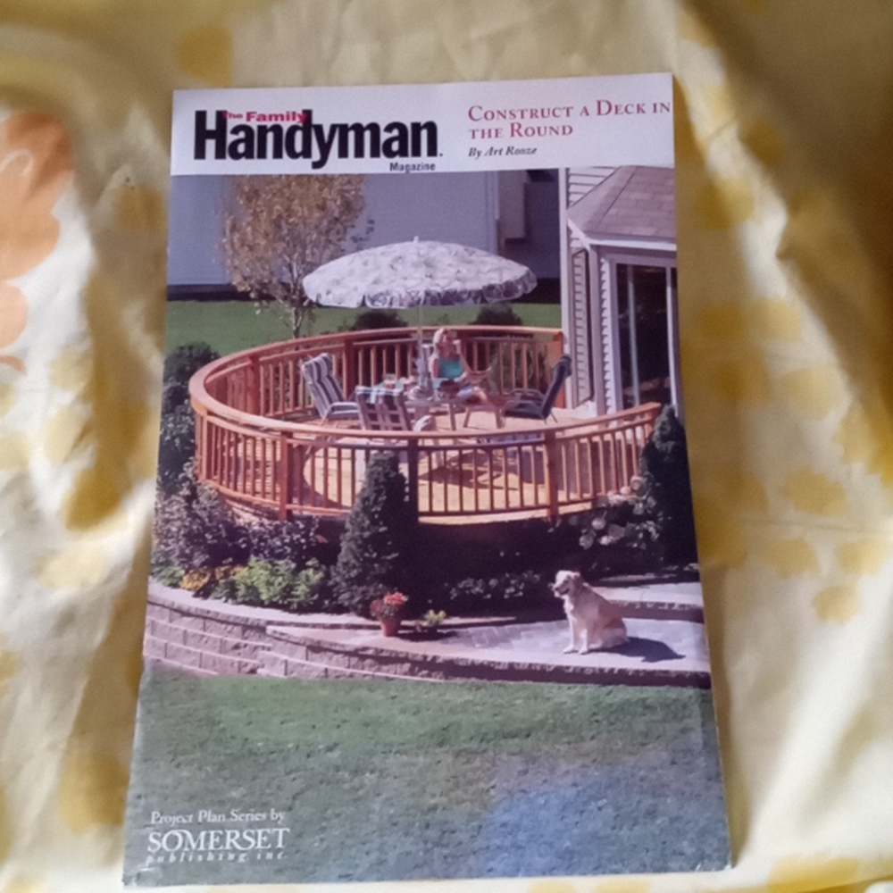 Construct a Deck in the Round plan,  new plan. By somerset